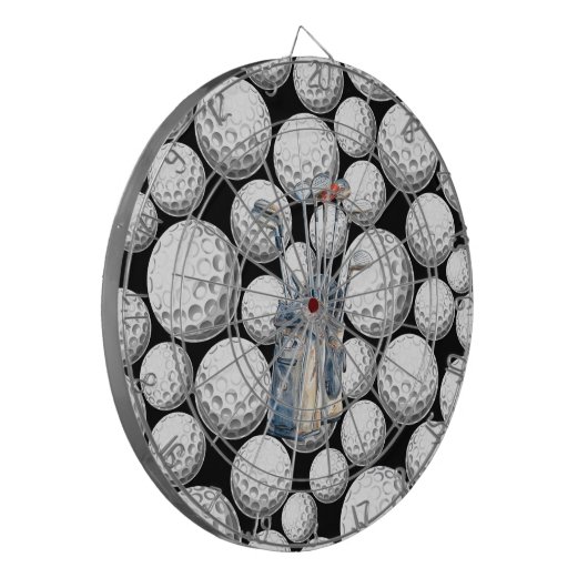 Golf Dartbord (Voorkant Links)
