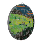 Golf Dartbord (Voorkant Links)