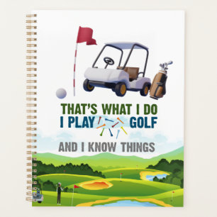 Golf dat ik golf speel en dingen ken planner