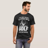 Golf dat ik haar soms mis t-shirt (Voorkant volledig)