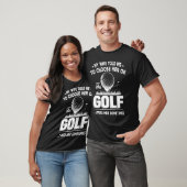Golf dat ik haar soms mis t-shirt (Unisex)