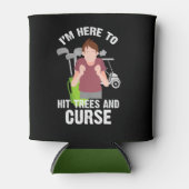 Golf dat ik hier ben om de boom te slaan en een vl blikjeskoeler (Voorkant)