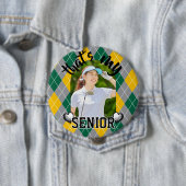 Golf Dat is mijn Senior speler groen geel Button (In situ)