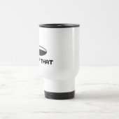 Golf dat zou ik er op drukken reisbeker (Center)