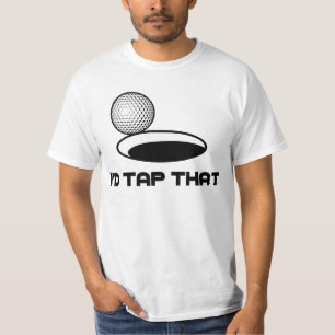 Golf dat zou ik er op drukken t-shirt
