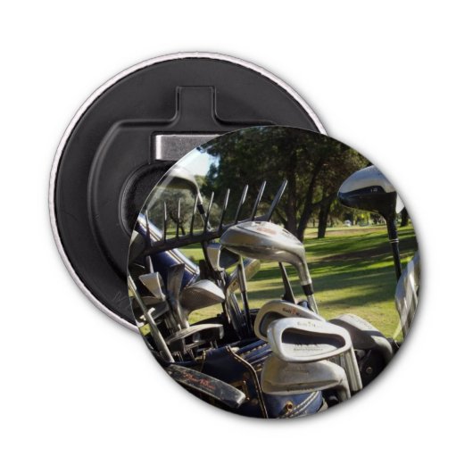 Golf Day Out Button Flesopener (Voorkant)
