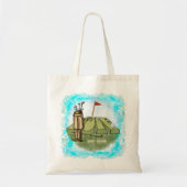 Golf Day-tas Tote Bag (Voorkant)