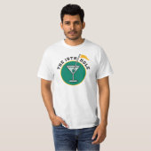 Golf De 19de Hole Drink T-Shirt (Voorkant volledig)