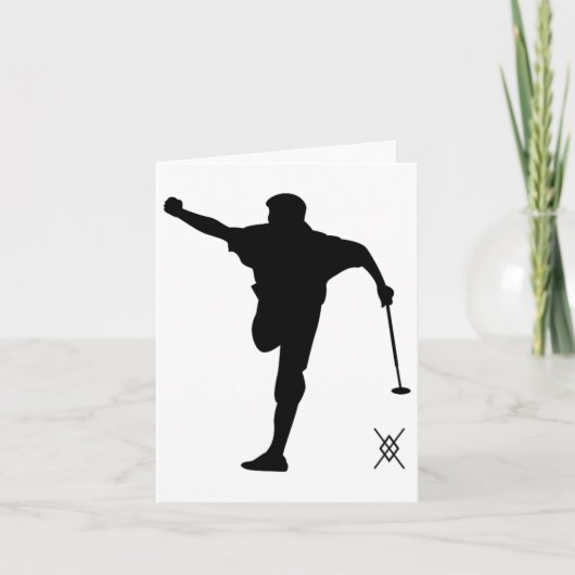 Golf - De eerste pomp Kaart (Voorkant)