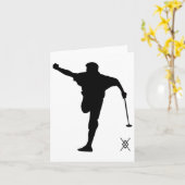 Golf - De eerste pomp Kaart (Gele Bloem)