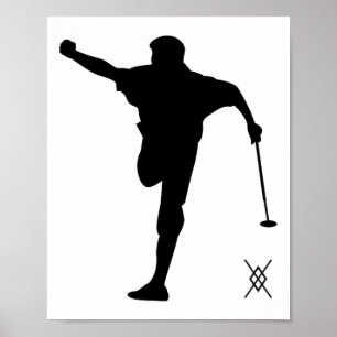 Golf - De eerste pomp Poster