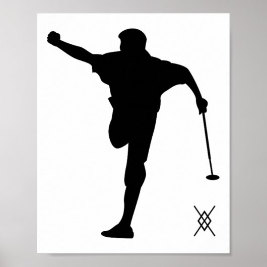 Golf - De eerste pomp Poster (Voorkant)