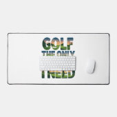 Golf de enige therapie, trendy bureaumat (Keyboard & Muis)