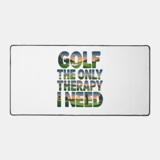 Golf de enige therapie, trendy bureaumat