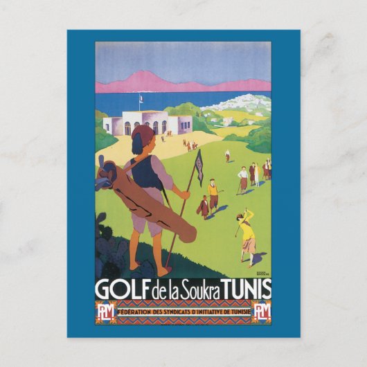 Golf de la Soukra Tunis Briefkaart (Voorkant)