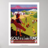 Golf de la Soukra Tunis Poster (Voorkant)