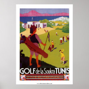 Golf de la Soukra Tunis Poster