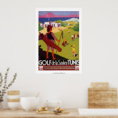 Golf de la Soukra Tunis Poster (Keuken)