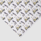 Golf Decoupage Tissuepapier (Detail)