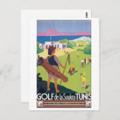 Golf del Soukra Tunis Briefkaart (Voorkant / Achterkant)