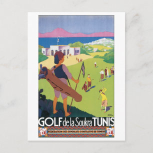 Golf del Soukra Tunis Briefkaart