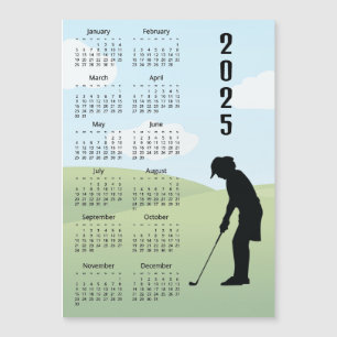 Golf Design 2025 Kalender