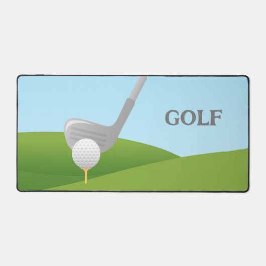 Golf Design Desk Mat (Voorkant)