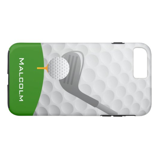 Golf Design iPhone 7 Hoesje (Achterkant (Horizontaal))