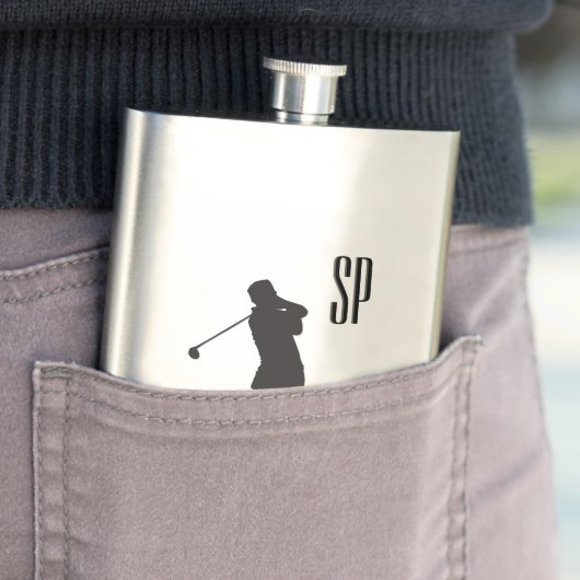 Golf Design Monogram Flacon (Voorbeeld)