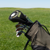 Golf Design Monogram Sjabloon Golf Head Hoesje Golfheadcover (Insitu)