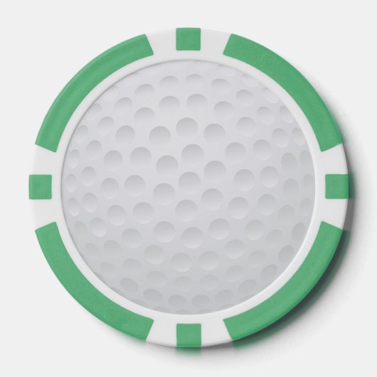 Golf Design Poker Chips (Voorkant)