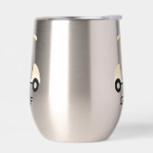 Golf Design Thermische Wijn Tumbler (Links)