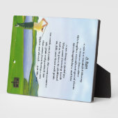 Golf Design - Zoon gedicht Plaque Fotoplaat (Zijkant)