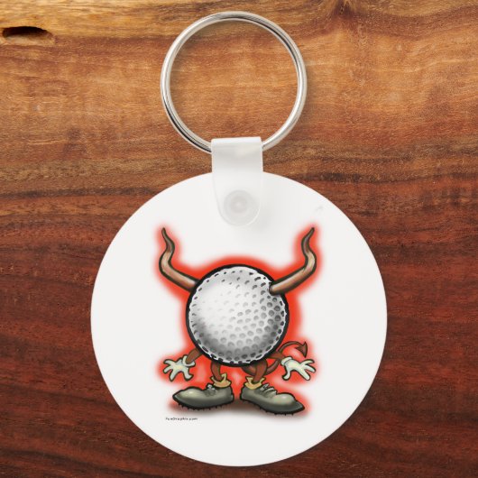 Golf Devil Sleutelhanger (Voorkant)