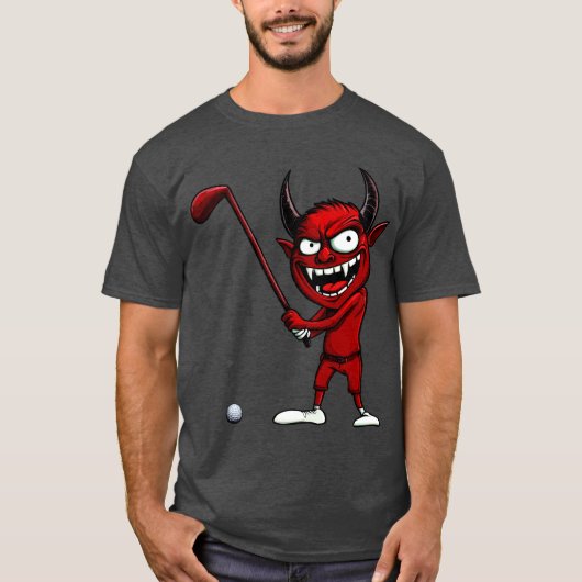 Golf devil T-Shirt (Voorkant)