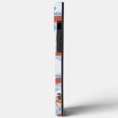 Golf die een gelukkige doornhaai op een surfbordsj Case-Mate iPhone case (Achterkant / Links)