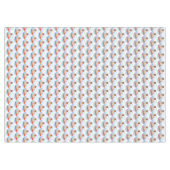 Golf die een gelukkige doornhaai op een surfbordsj tafelkleed (Voorkant (Horizontaal))