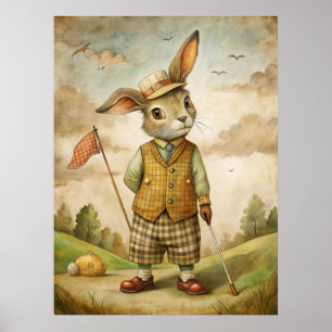 Golf Dieren Poster