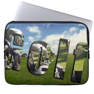 Golf, dikke Logo 13-inch laptophoes Laptop Sleeve