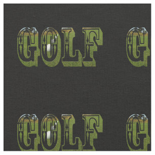 Golf Dimensional Word met ballen, Stof