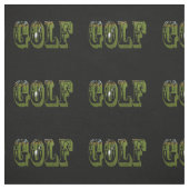Golf Dimensional Word met ballen, Stof (Swatch)