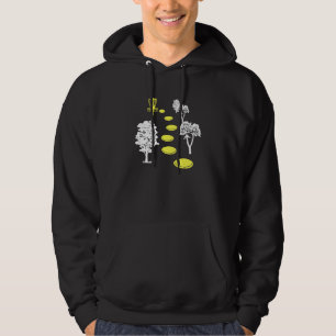 Golf Disc Houtsoorten Voor Disc Golf Speler Hoodie