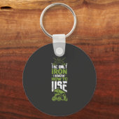 Golf - dit is het enige strijkijzer sleutelhanger (Voorkant)