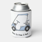 Golf Dit is hoe ik rol Blikjeskoeler (Blikje Achterkant)