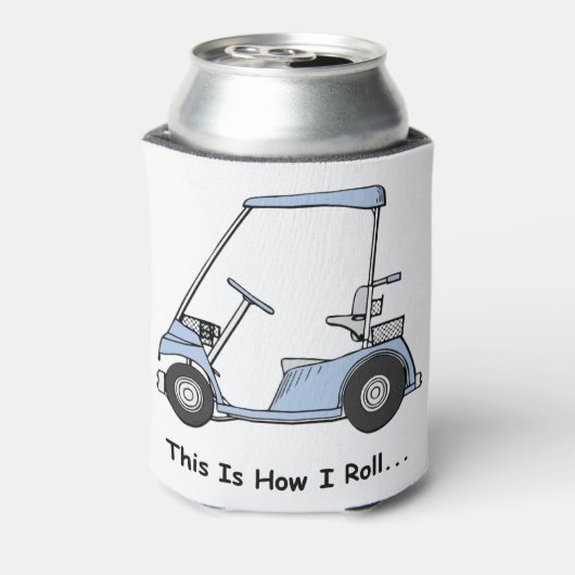 Golf Dit is hoe ik rol Blikjeskoeler (Blikje Achterkant)