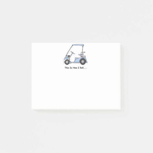 Golf Dit is hoe ik rol Post-it® Notes (Voorkant)