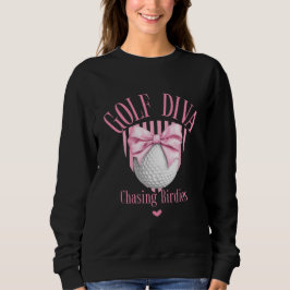 Golf Diva Chasing Birdies Trui