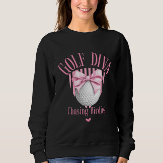 Golf Diva Chasing Birdies Trui