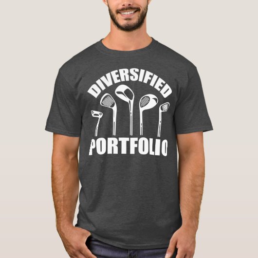 Golf Diversified Portfolio Funny Business T-shirt (Voorkant)