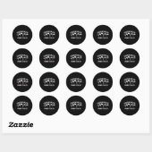 Golf Diversified Portfolio Life is van groot belan Ronde Sticker (Vel)